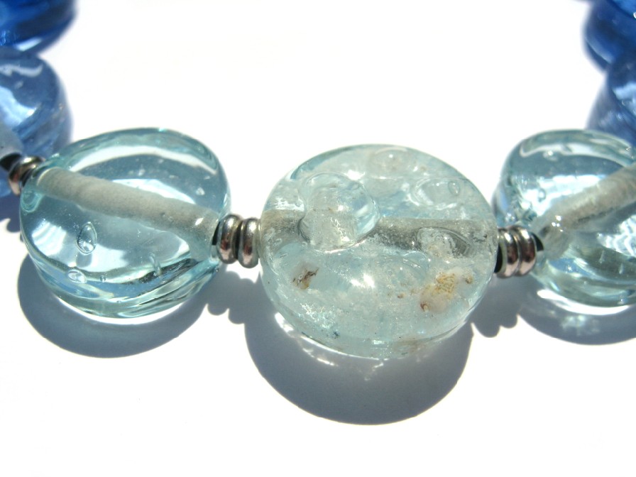 Ketting blauw versie met pootje